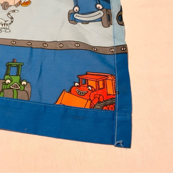 Vintage Bob The Builder Twin Flat Sheet Dan River - Picture 12 of 16